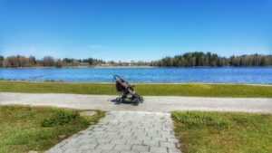 Wanderung mit Kinderwagen