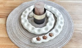 Adventsspirale basteln