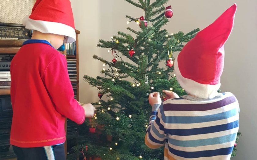 Familienleben Mama im Spagat