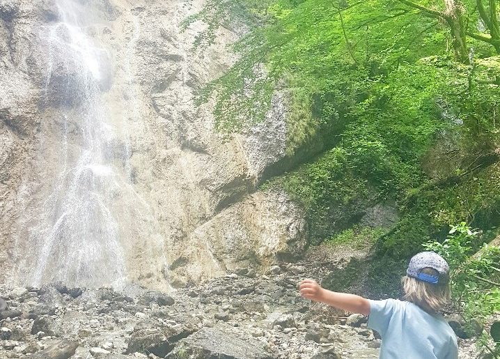 Ohlstadt Wasserfall faszinierend
