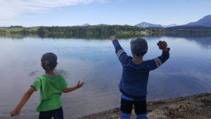 Riegsee mit Kindern - Rundweg am See
